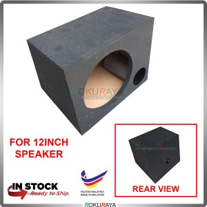 12'' 1Hole Single Sub Woofer Speaker Hot Box Mixture 6' and 4' Thickness Plywood